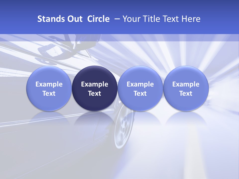 Time Connection Light PowerPoint Template