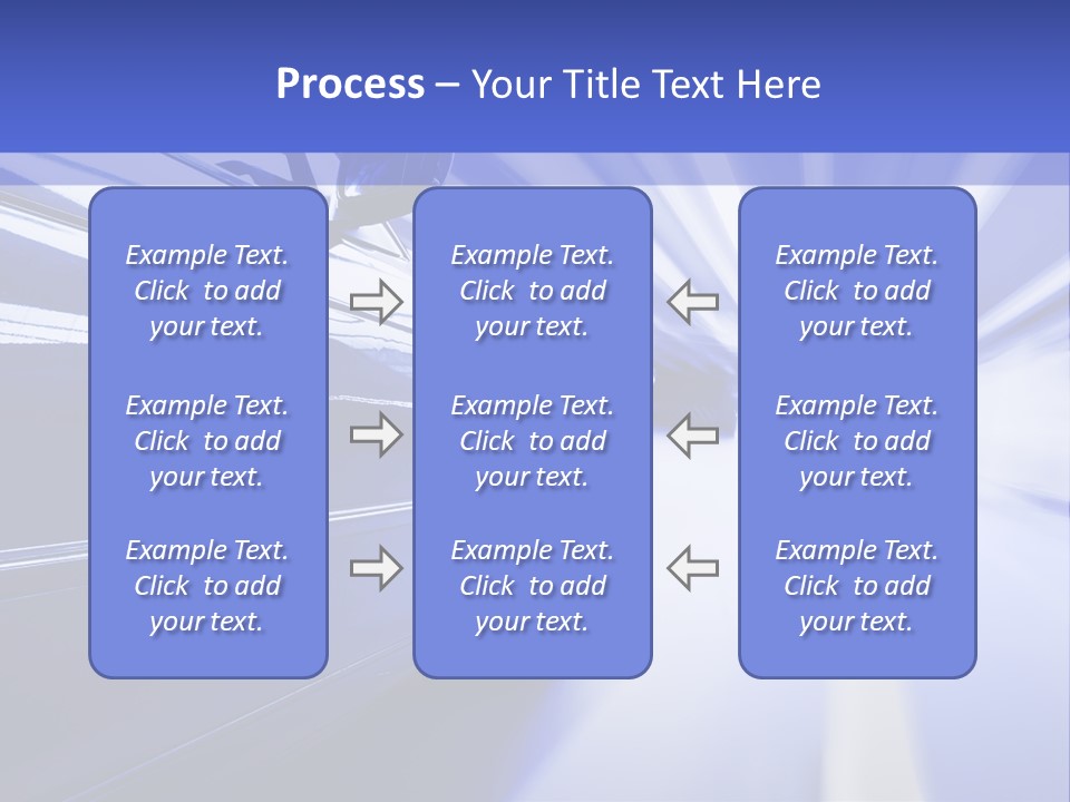 Time Connection Light PowerPoint Template