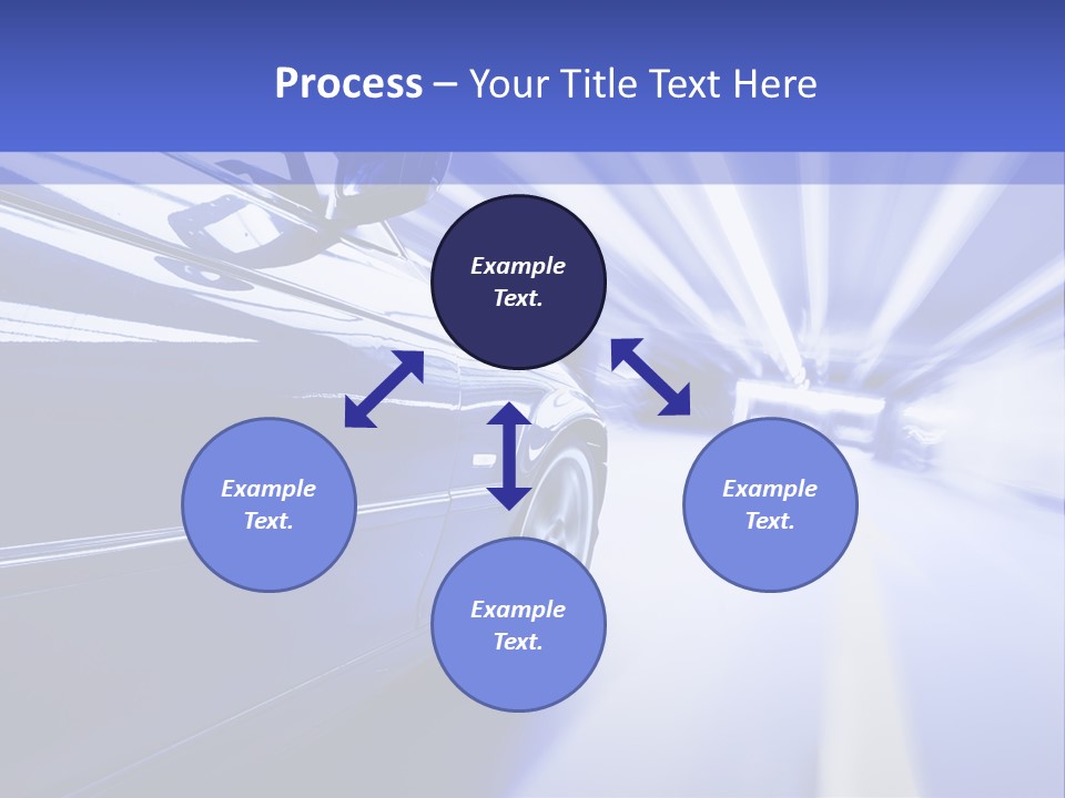 Time Connection Light PowerPoint Template