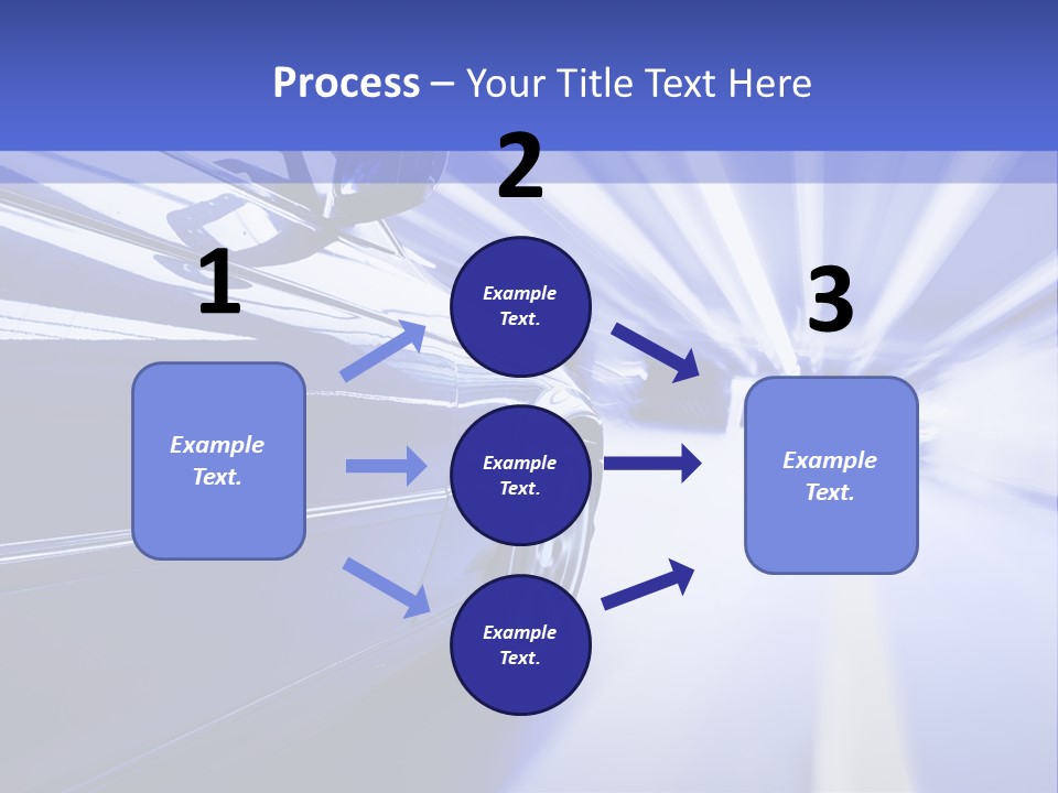 Time Connection Light PowerPoint Template