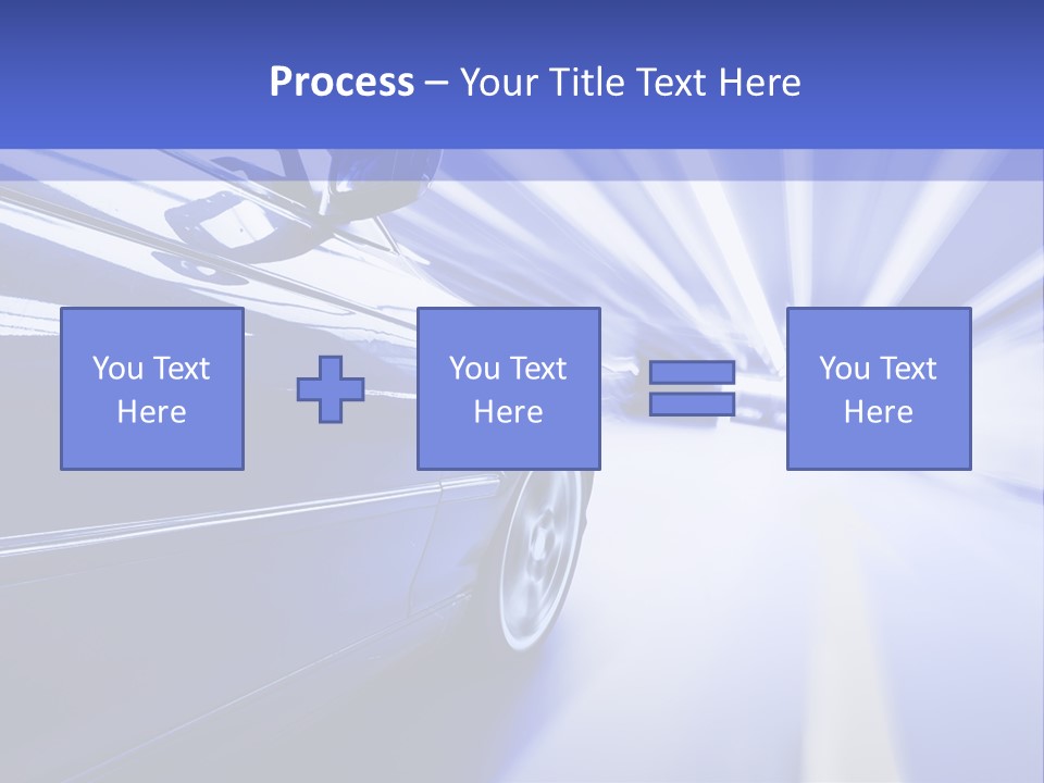 Time Connection Light PowerPoint Template