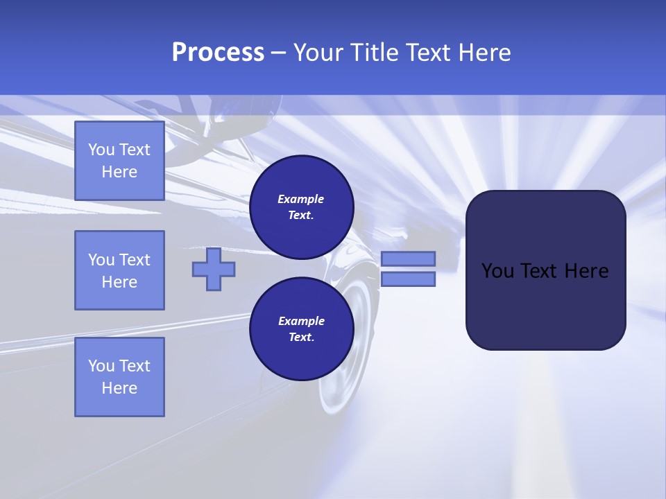 Time Connection Light PowerPoint Template