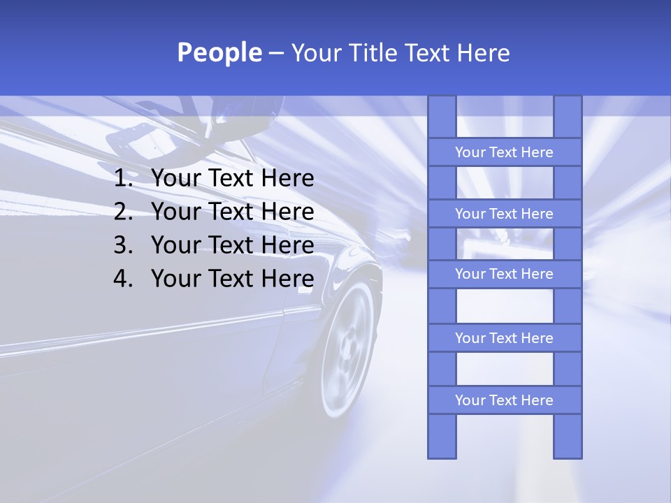 Time Connection Light PowerPoint Template