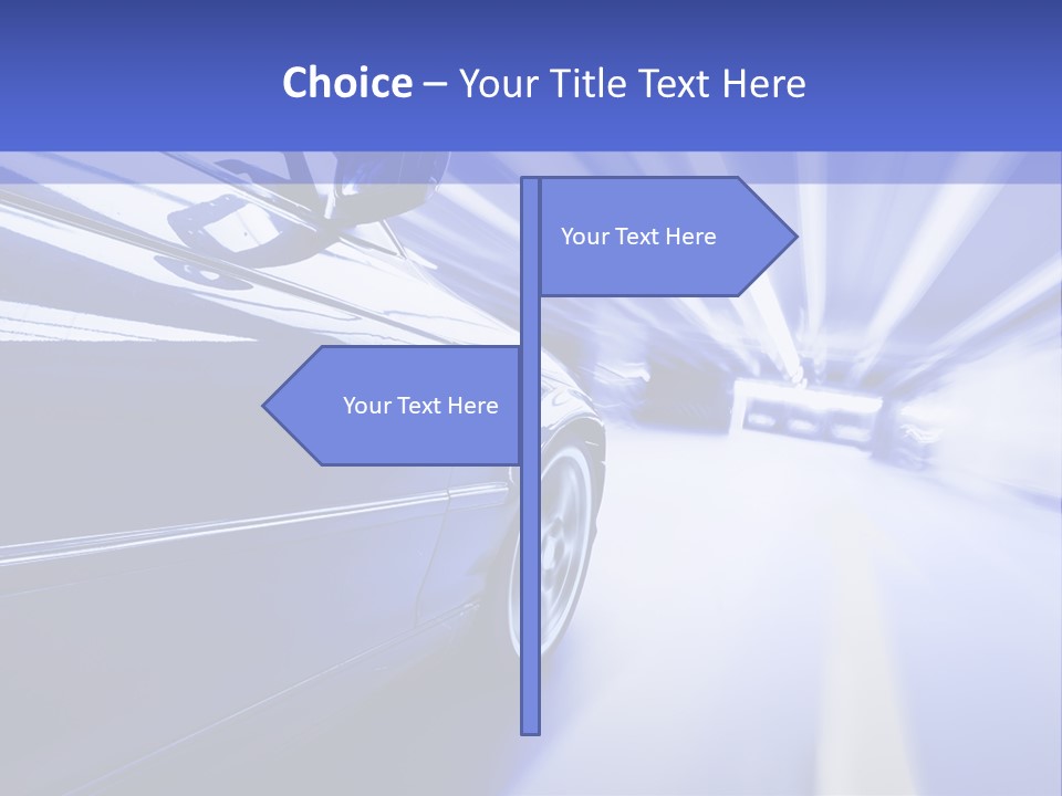 Time Connection Light PowerPoint Template