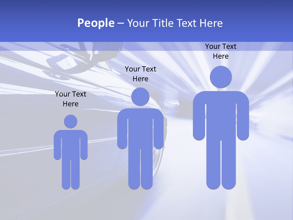 Time Connection Light PowerPoint Template