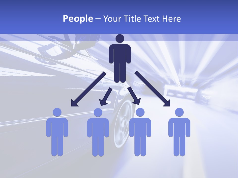 Time Connection Light PowerPoint Template