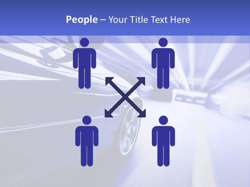 Time Connection Light PowerPoint Template