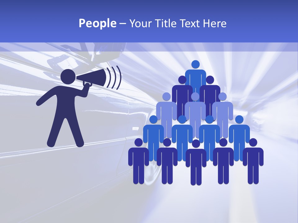 Time Connection Light PowerPoint Template