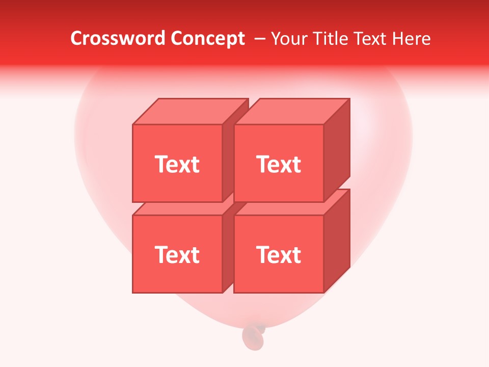 Holiday Air Balloon PowerPoint Template