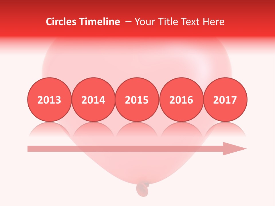 Holiday Air Balloon PowerPoint Template