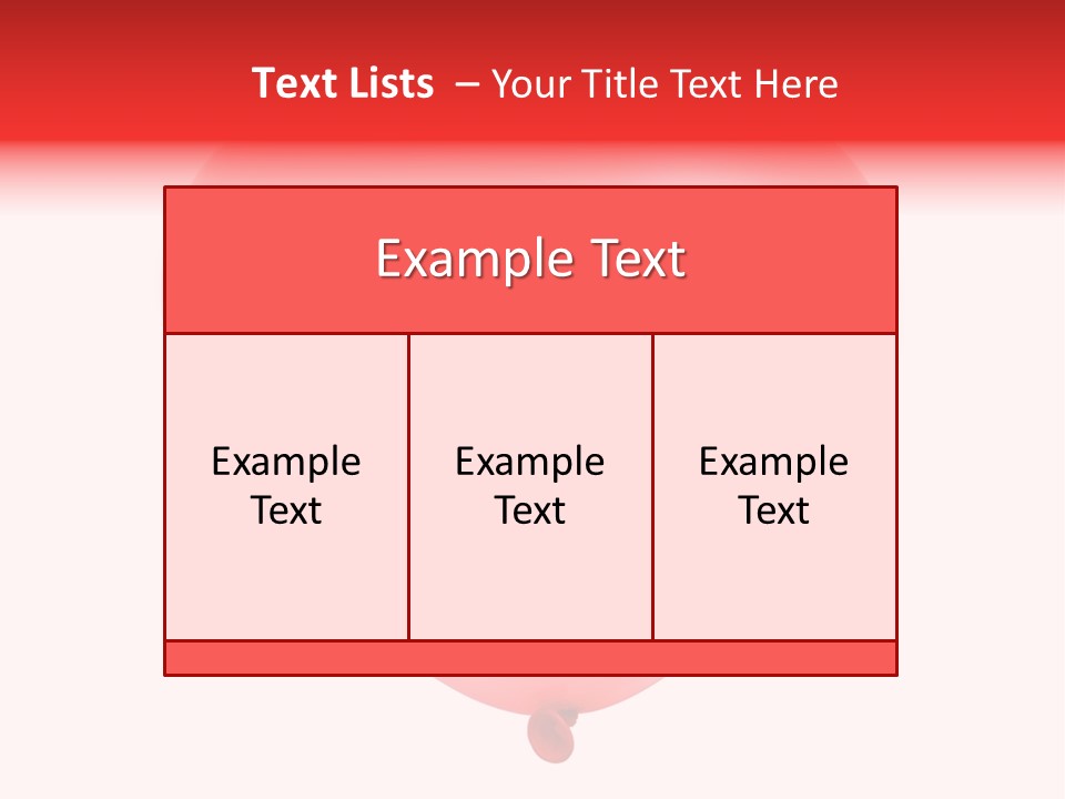 Holiday Air Balloon PowerPoint Template