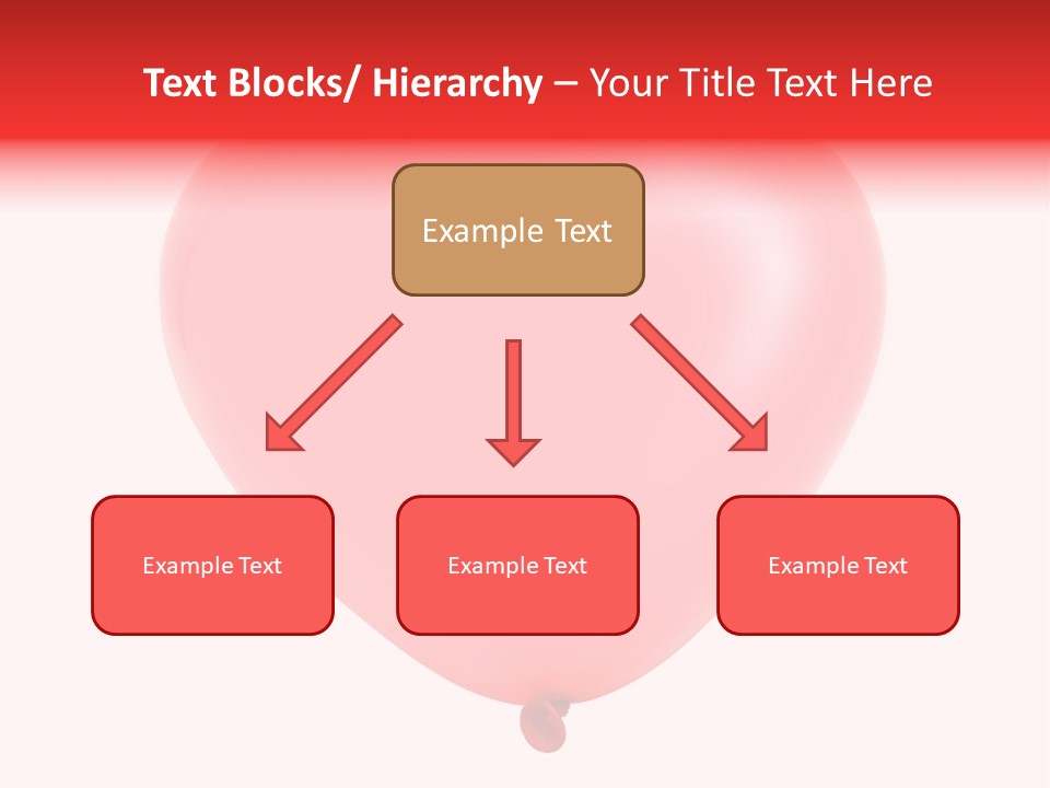 Holiday Air Balloon PowerPoint Template