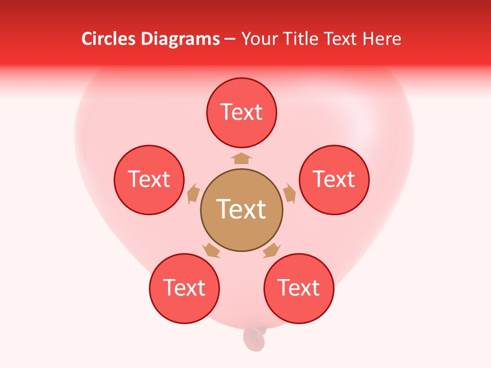 Holiday Air Balloon PowerPoint Template