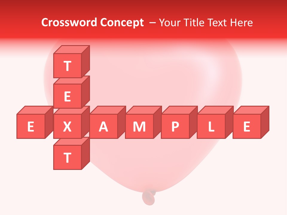 Holiday Air Balloon PowerPoint Template