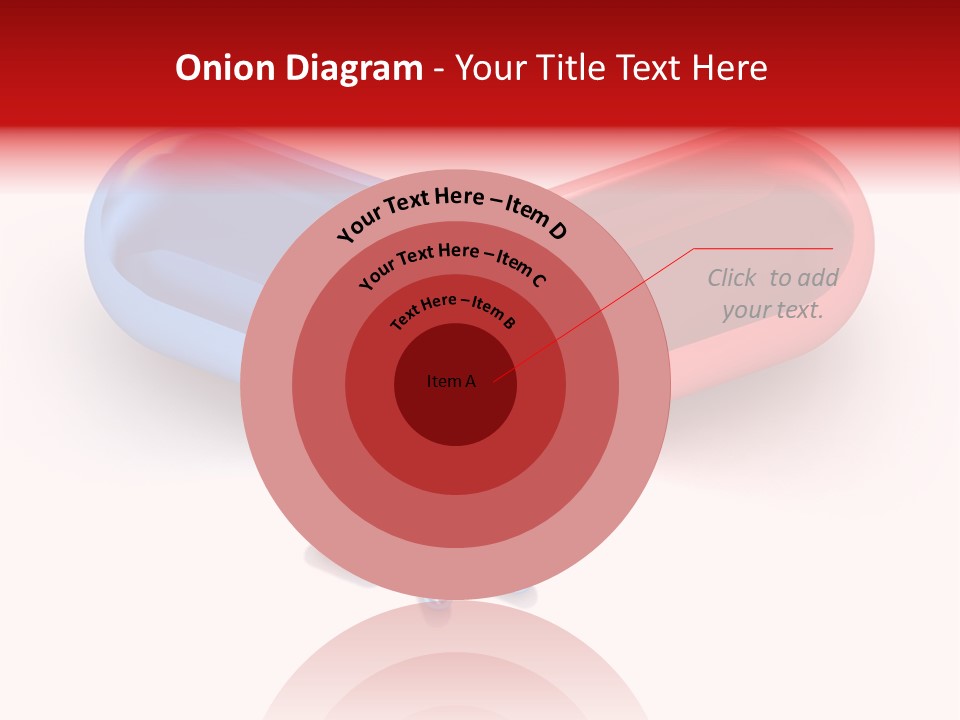 A Blue And Red Pill Pill With Red And Blue Pills Spilling Out Of It PowerPoint Template