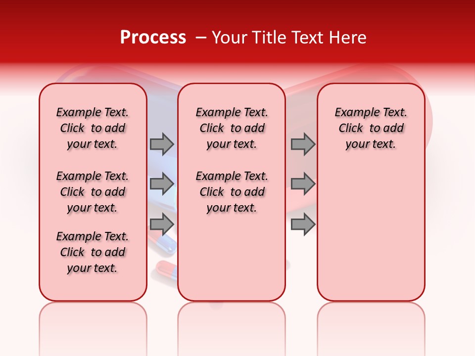 A Blue And Red Pill Pill With Red And Blue Pills Spilling Out Of It PowerPoint Template