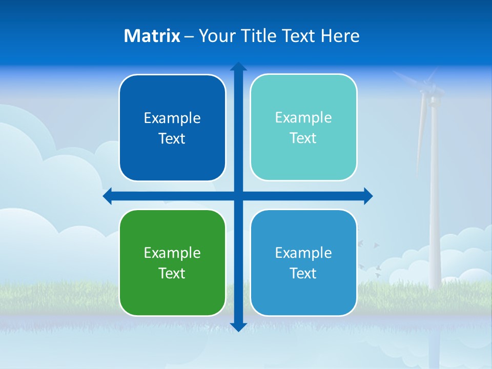 Grass Warming Striped PowerPoint Template