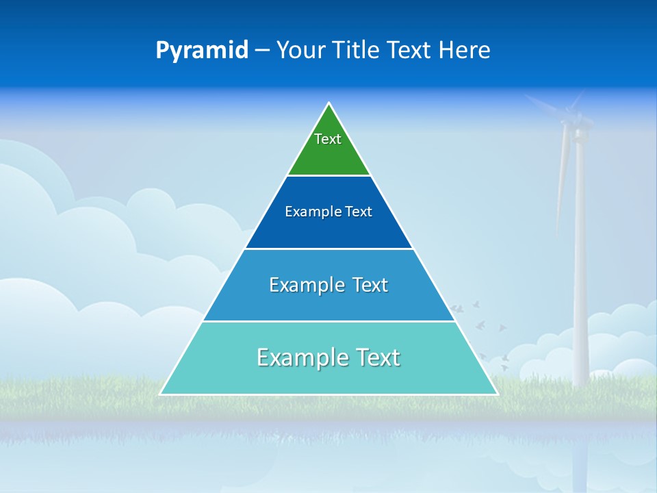 Grass Warming Striped PowerPoint Template