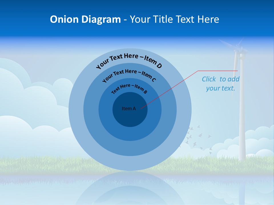 Grass Warming Striped PowerPoint Template