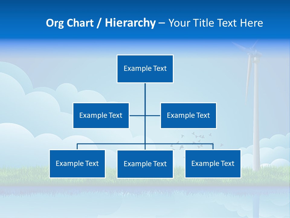 Grass Warming Striped PowerPoint Template