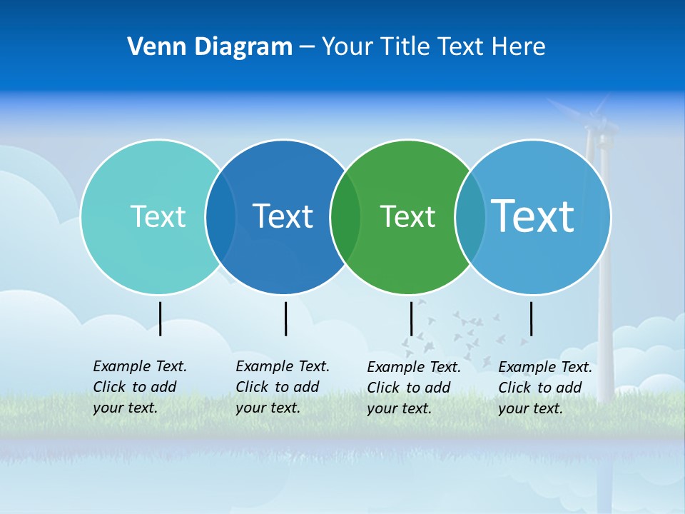 Grass Warming Striped PowerPoint Template