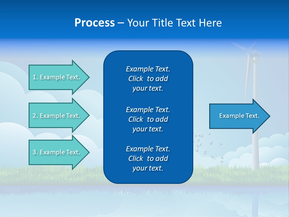 Grass Warming Striped PowerPoint Template
