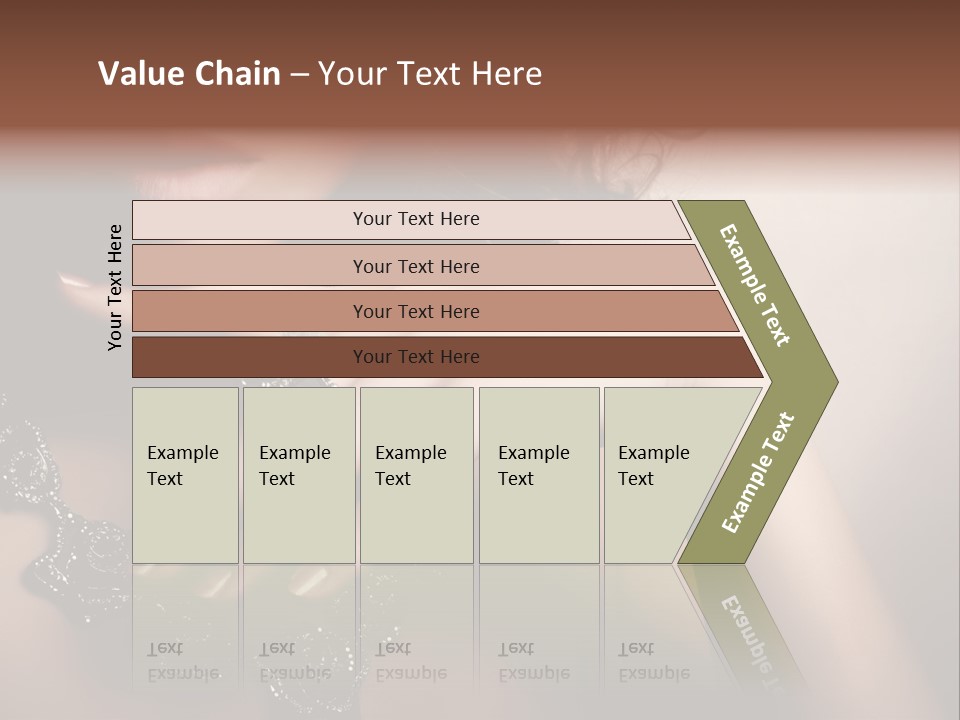 Gem Cosmetics Person PowerPoint Template