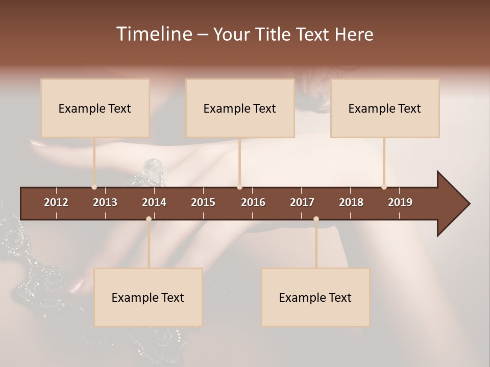 Gem Cosmetics Person PowerPoint Template