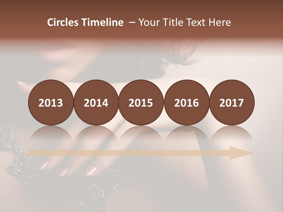 Gem Cosmetics Person PowerPoint Template