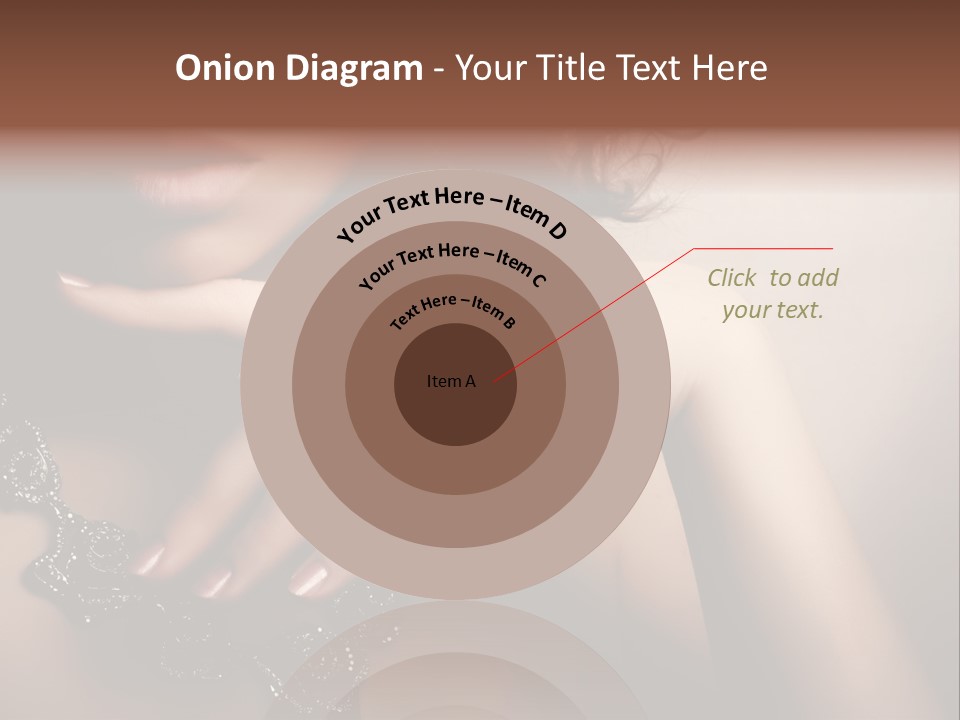 Gem Cosmetics Person PowerPoint Template