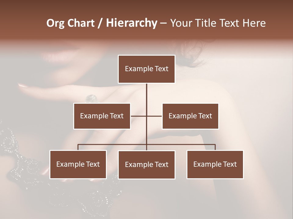 Gem Cosmetics Person PowerPoint Template