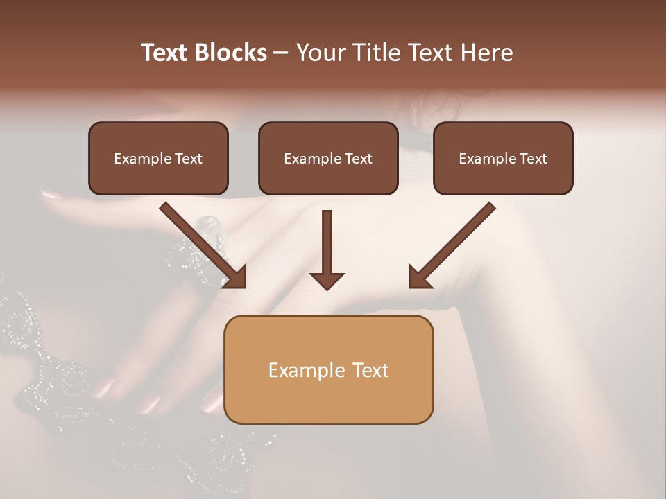 Gem Cosmetics Person PowerPoint Template