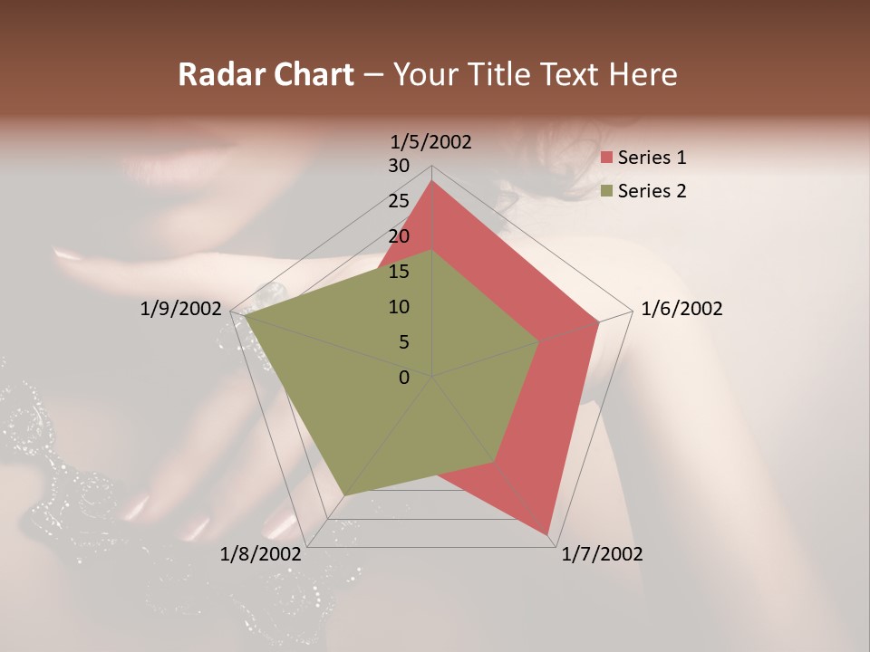Gem Cosmetics Person PowerPoint Template