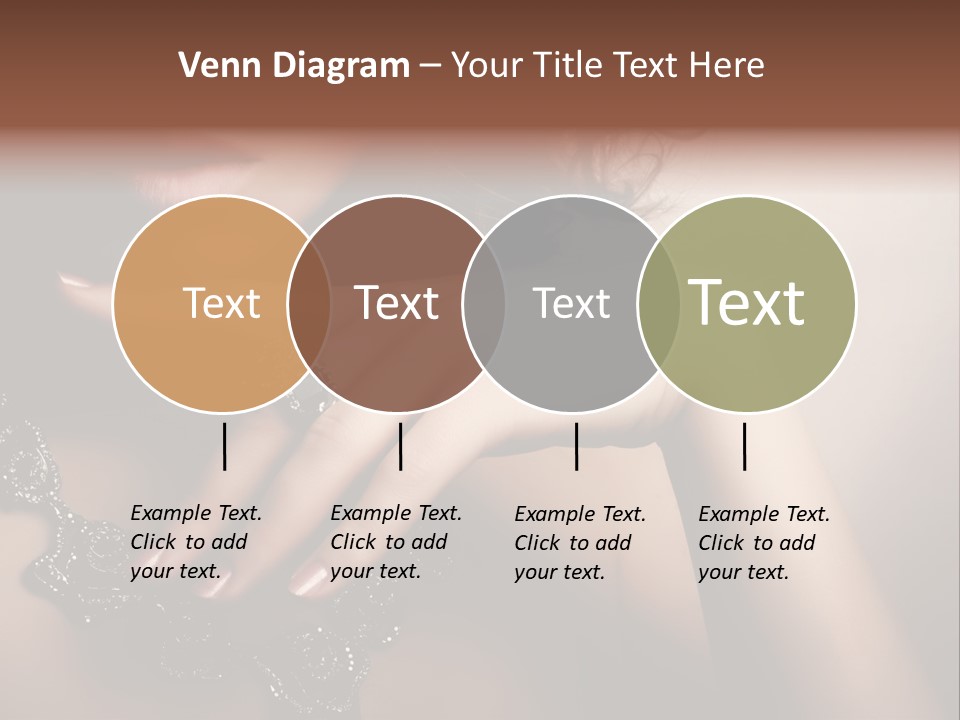 Gem Cosmetics Person PowerPoint Template