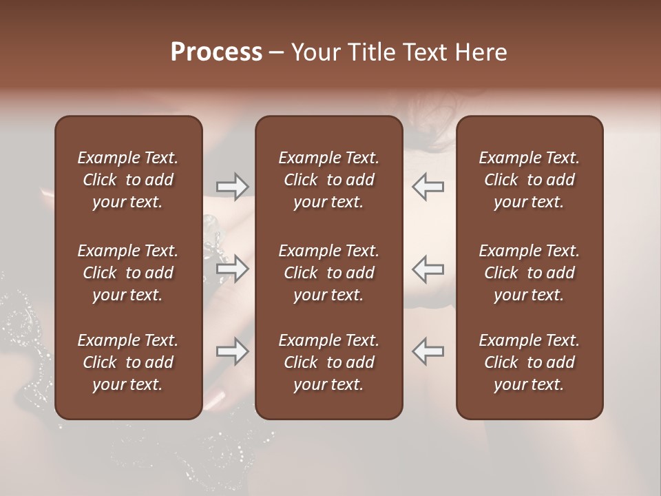 Gem Cosmetics Person PowerPoint Template