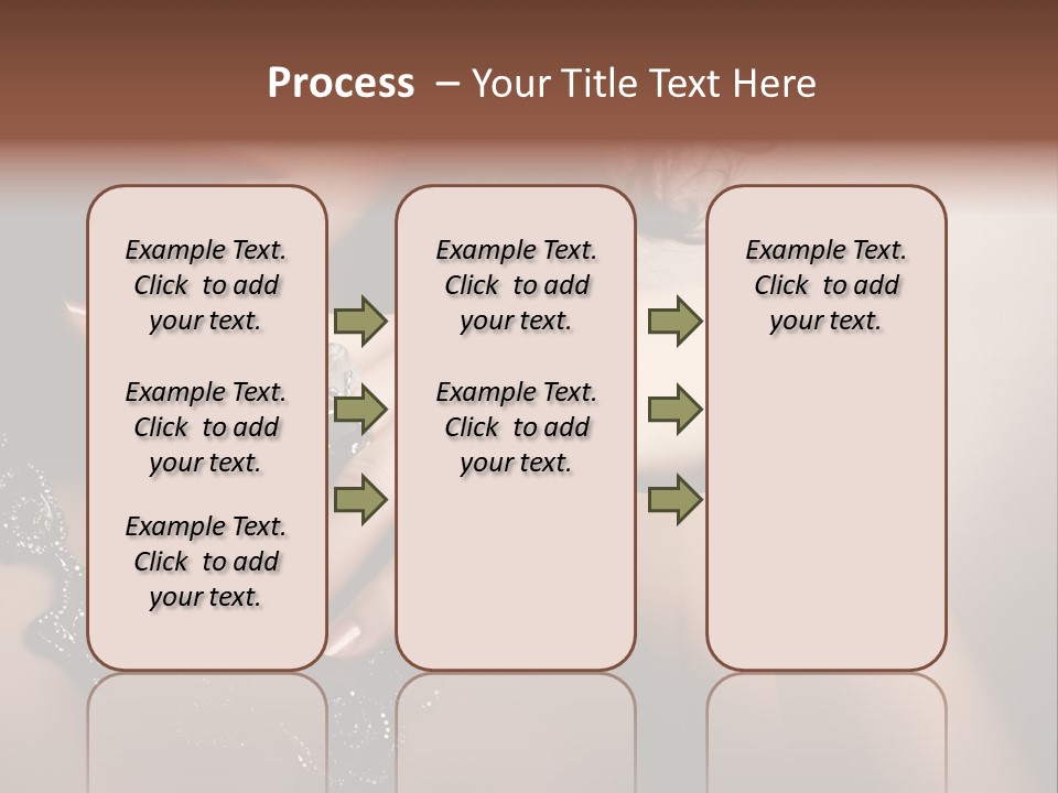 Gem Cosmetics Person PowerPoint Template