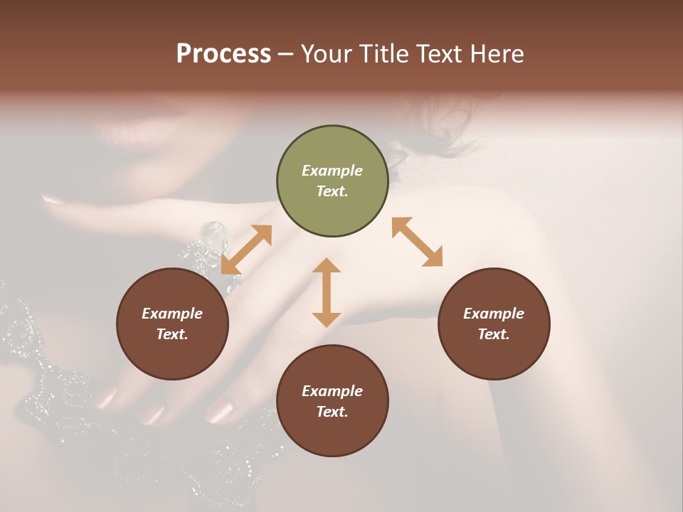 Gem Cosmetics Person PowerPoint Template