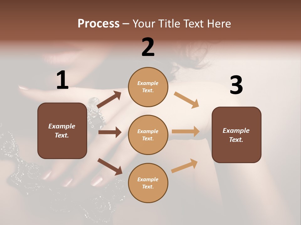 Gem Cosmetics Person PowerPoint Template