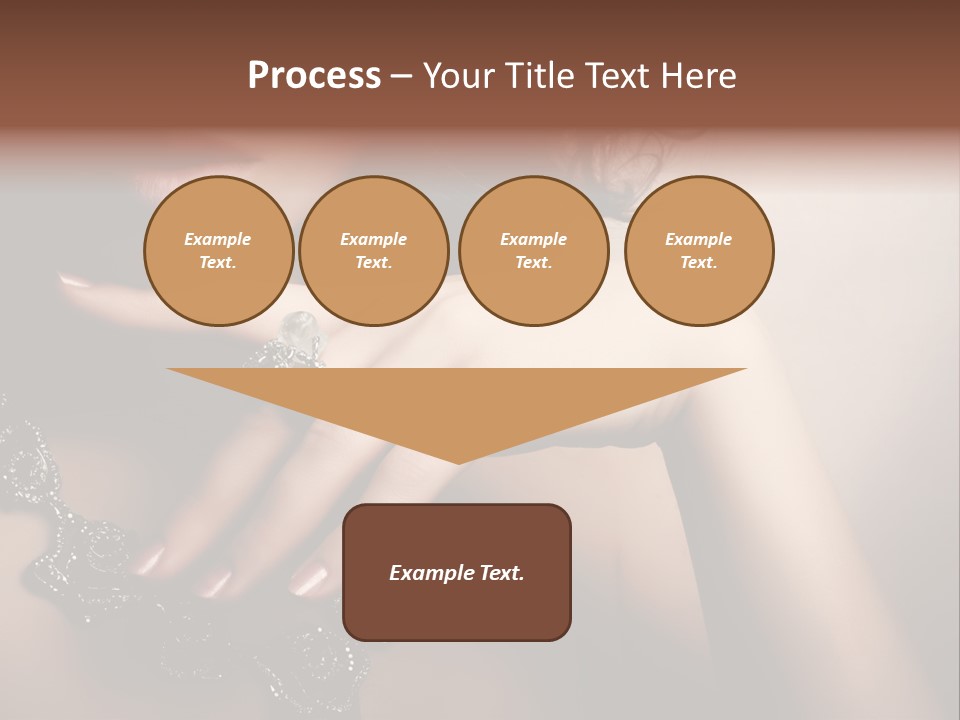Gem Cosmetics Person PowerPoint Template