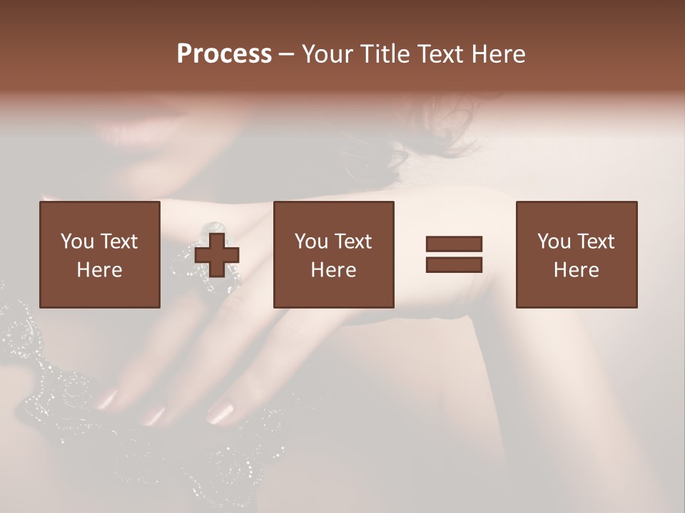 Gem Cosmetics Person PowerPoint Template