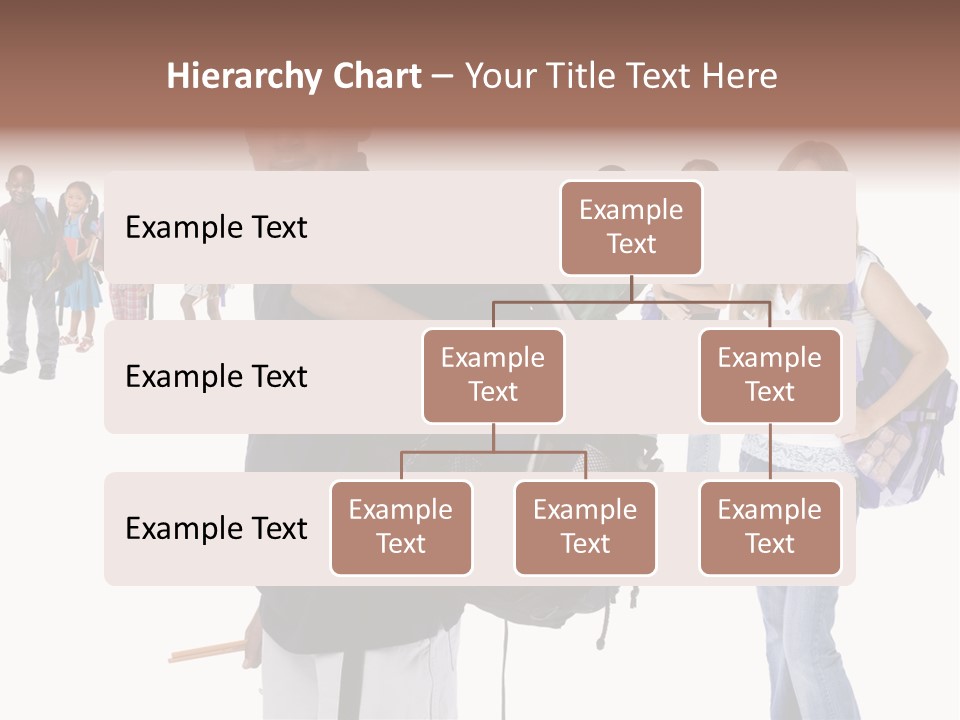 Sharing American Teen PowerPoint Template