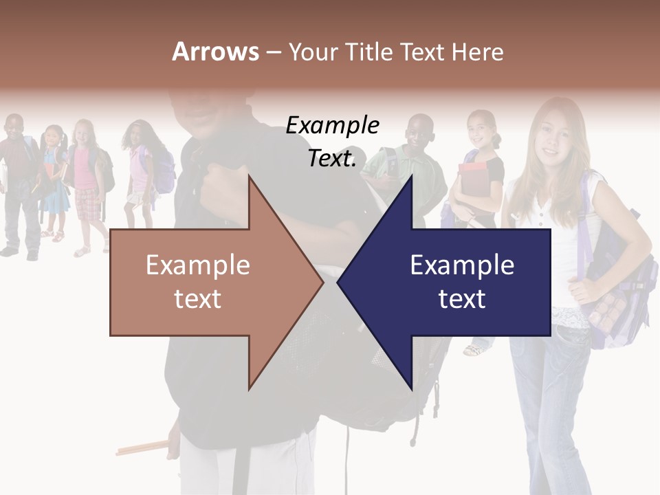 Sharing American Teen PowerPoint Template