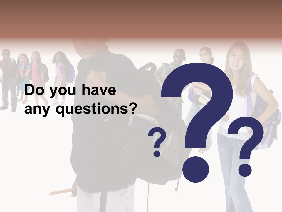 Sharing American Teen PowerPoint Template