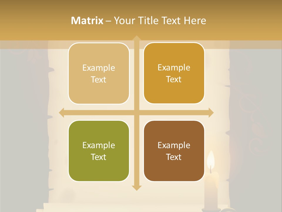 Event Roll Caption PowerPoint Template