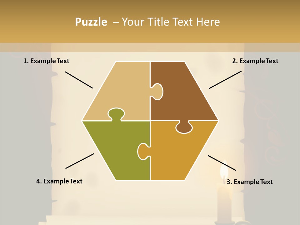 Event Roll Caption PowerPoint Template