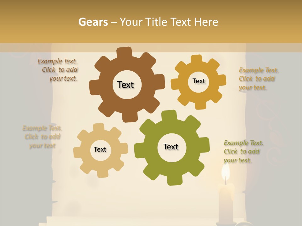 Event Roll Caption PowerPoint Template