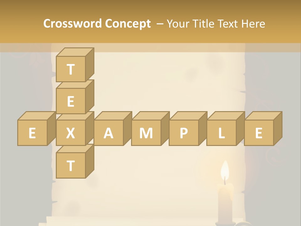 Event Roll Caption PowerPoint Template