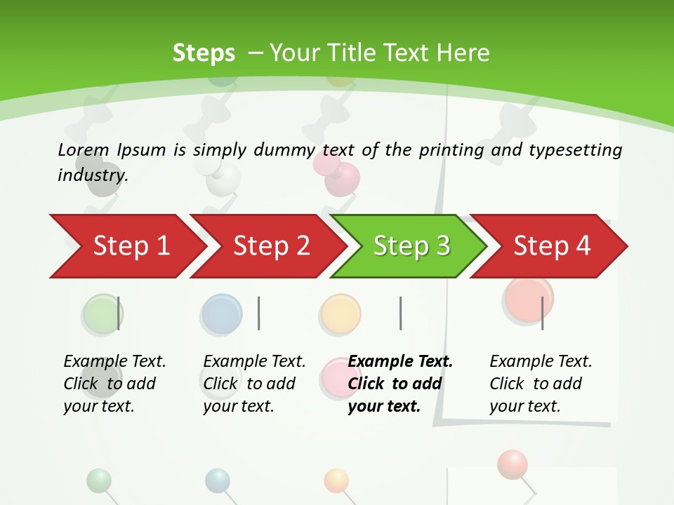 A Bunch Of Different Colored Balls On A White Surface PowerPoint Template