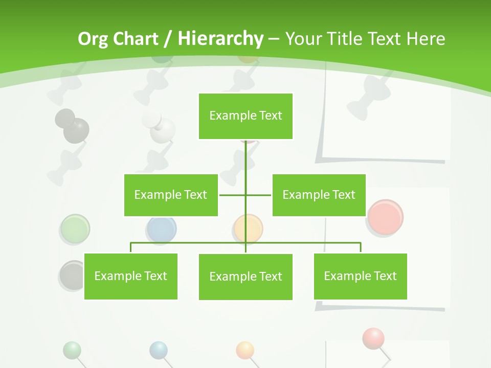 A Bunch Of Different Colored Balls On A White Surface PowerPoint Template