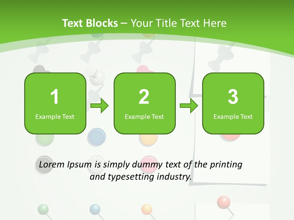 A Bunch Of Different Colored Balls On A White Surface PowerPoint Template